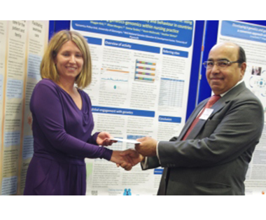 Poster wins conference award